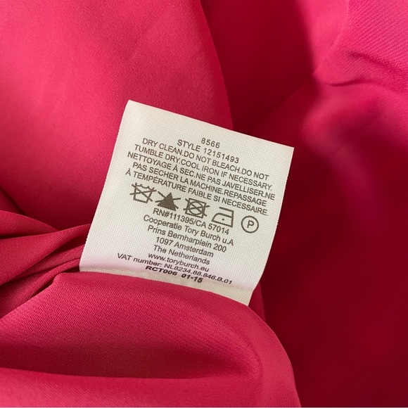 Tory Burch Sonda Silk Runway Tea Length Dress $595 Size 12 - Picture 10 of 12